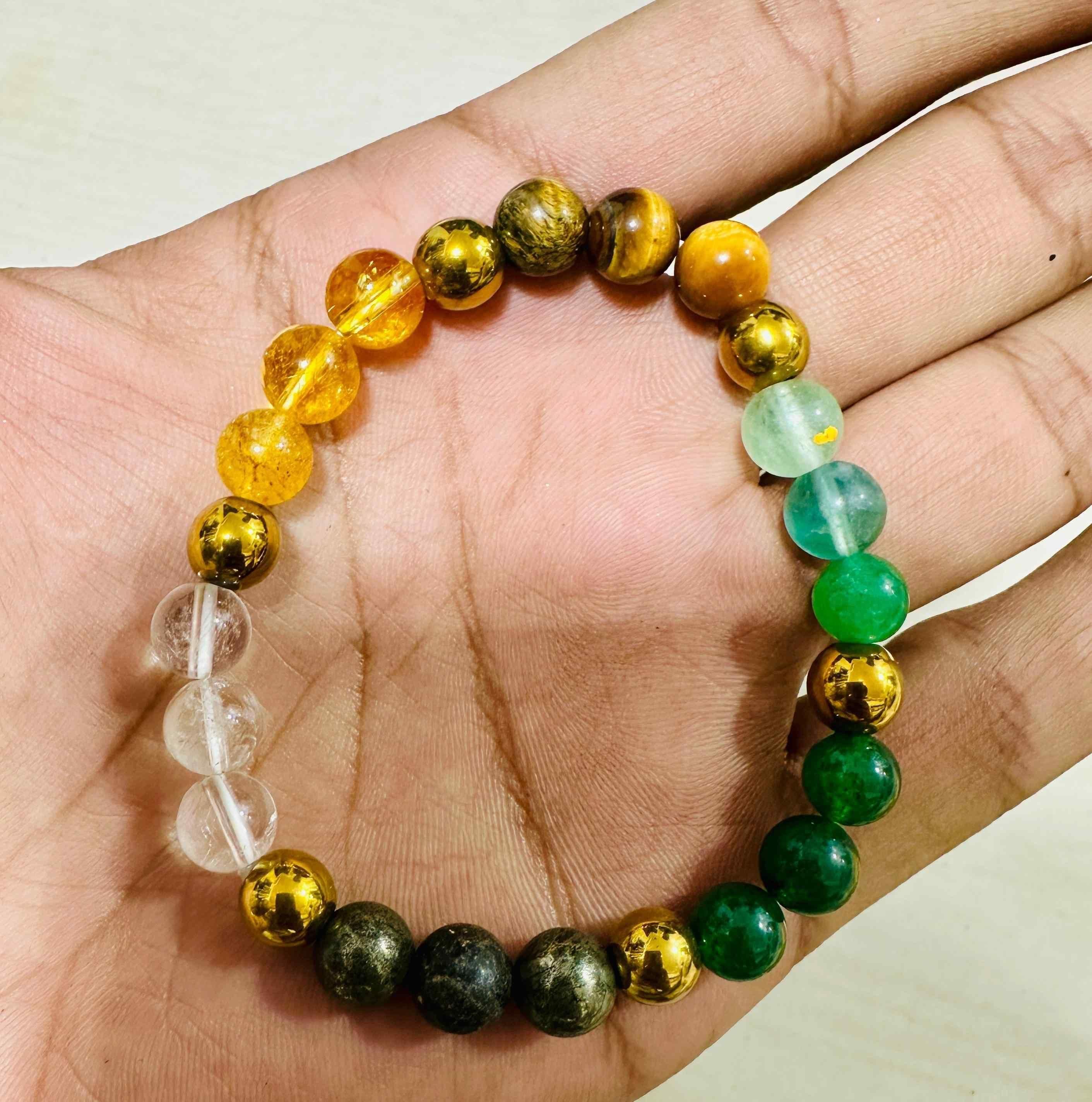 Dhan Yog Elasticated Bracelet (Pack of 2)